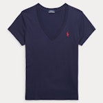 Cotton Jersey V-Neck T-Shirt