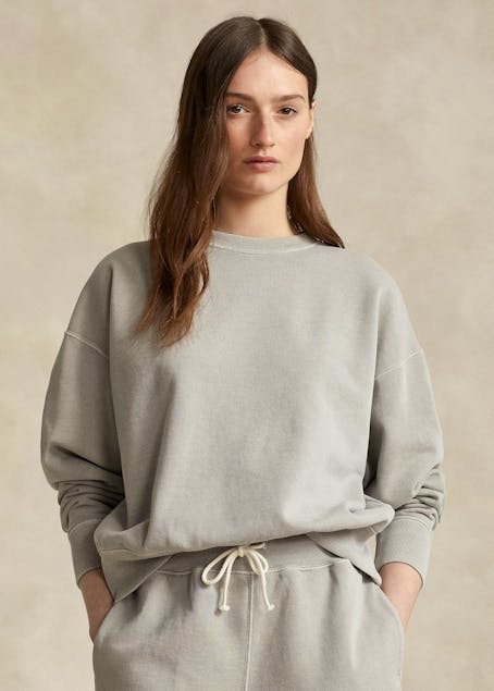 POLO RALPH LAUREN - Cotton Fleece Crewneck Sweatshirt