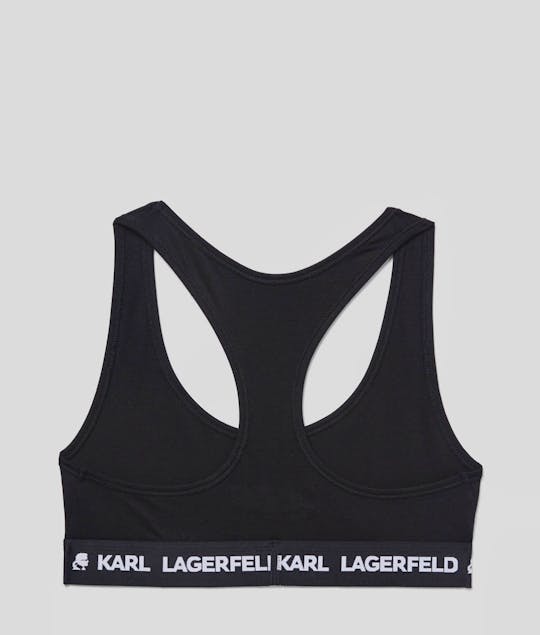 KARL LAGERFELD - Logo Sports Bra