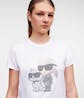 KARL LAGERFELD - Ikonik Rhinestone T-shirt