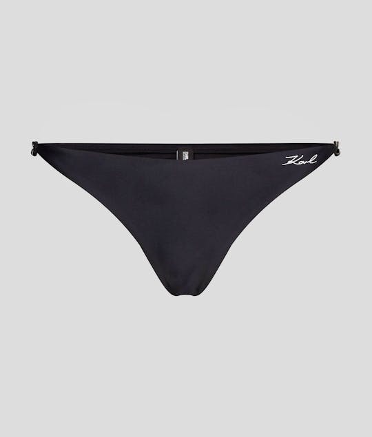 KARL LAGERFELD - Dna Bikini Bottoms With Contrast Binding