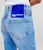 KARL JEANS - High-Rise Jeans With Split Hem