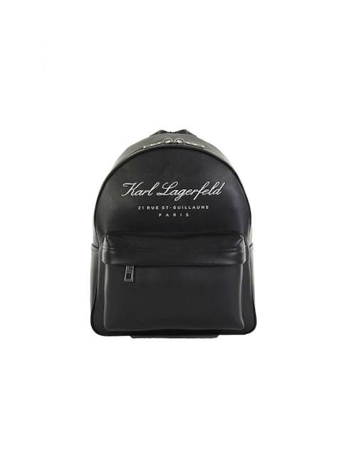 KARL LAGERFELD - Backpack Hotel Karl Tech Leather