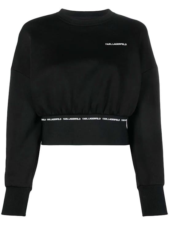 Branded Elastic Sweatshirt