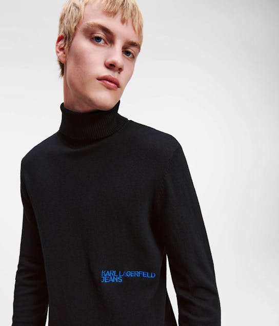 KARL JEANS - Lightweight Turtleneck Sweater