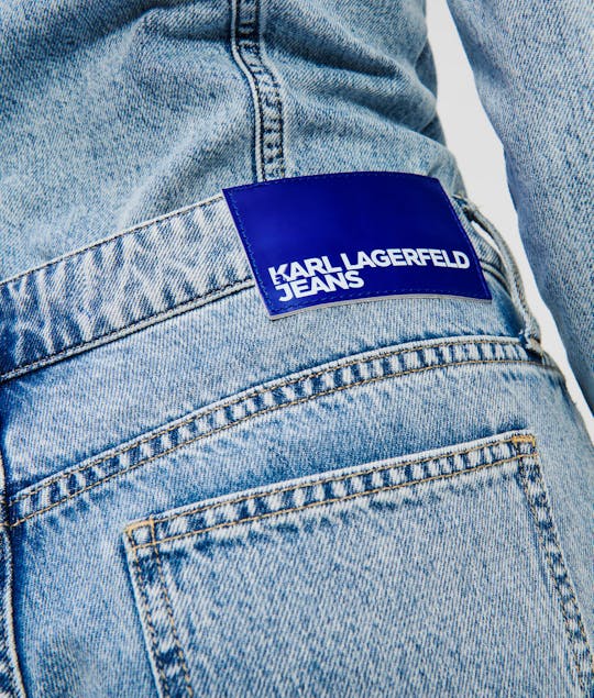KARL JEANS - Low-Rase Loose Denim Jeans