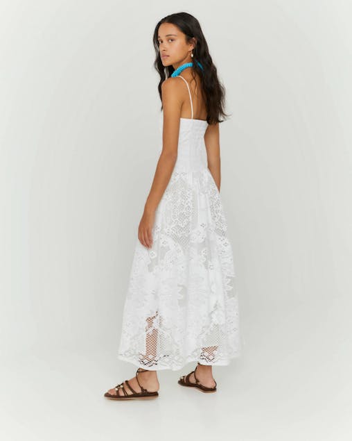 BEATRICE - Long Dress In Cotton Lace