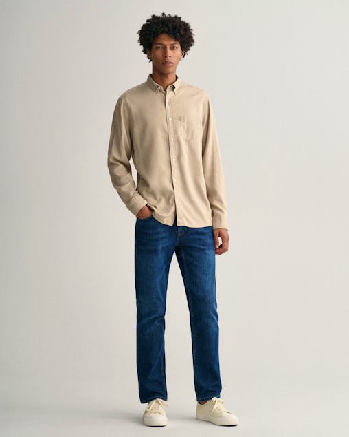 GANT - Regular Fit Garment-Dyed Lyocell Shirt