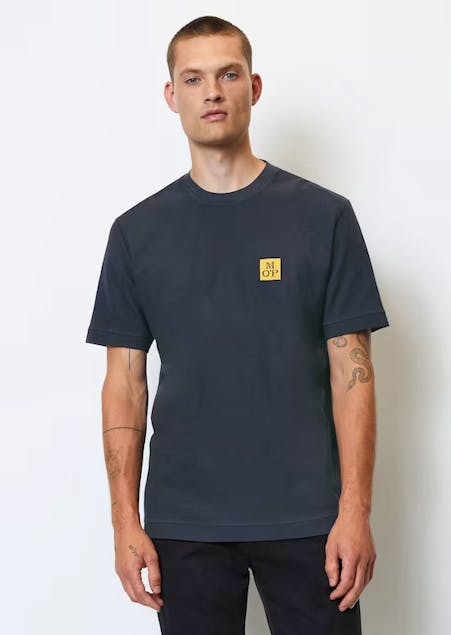 MARC'O POLO - Ribbed Neck T-shirt