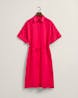 GANT - Linen Short Sleeve Shirt Dress