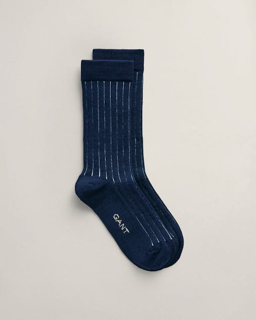 GANT - Two Color Ribbed Socks