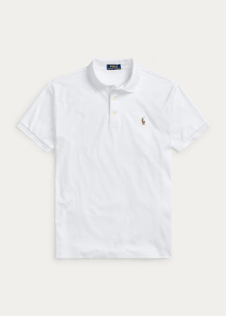 POLO RALPH LAUREN - Custom Slim Fit Soft Cotton Polo Shirt