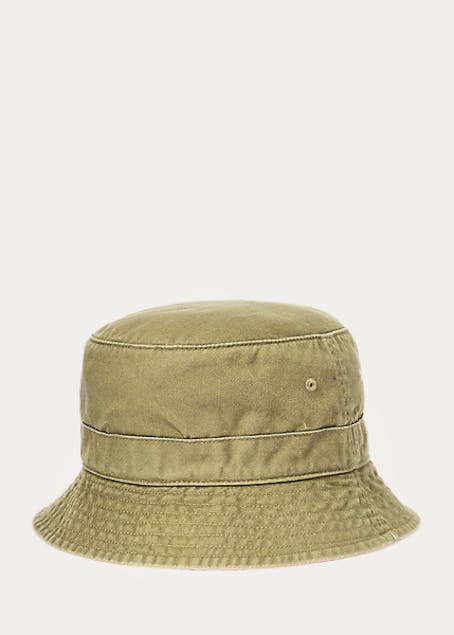 POLO RALPH LAUREN - Cotton Chino Bucket Hat