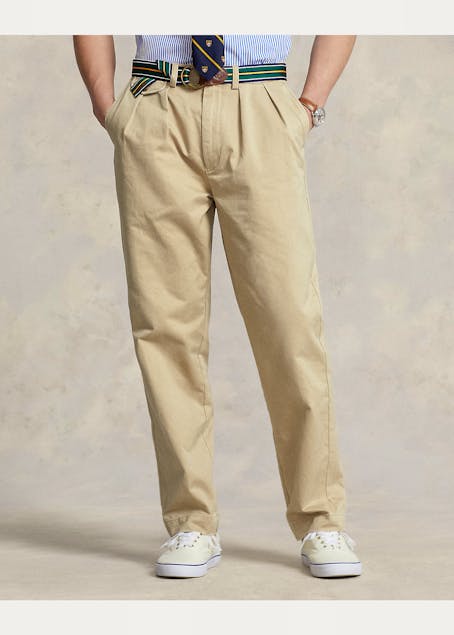 POLO RALPH LAUREN - Whitman Relaxed Fit Pleated Chino Pant