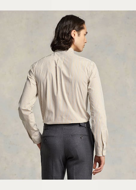 POLO RALPH LAUREN - Slim Fit Striped Stretch Poplin Shirt