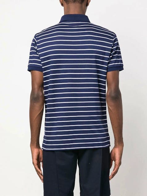 POLO RALPH LAUREN - Striped Cotton Polo Shirt