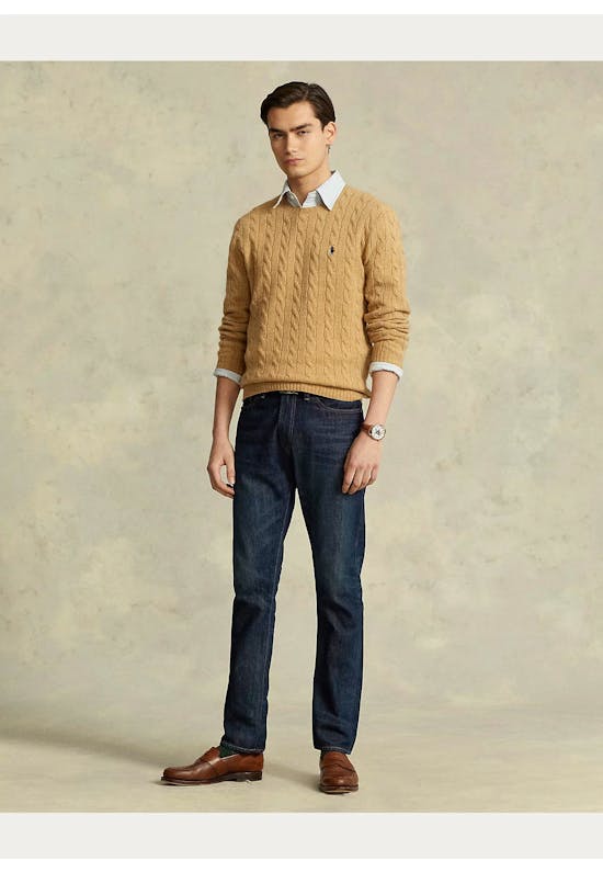 Cable-Knit Wool-Cashmere Jumper