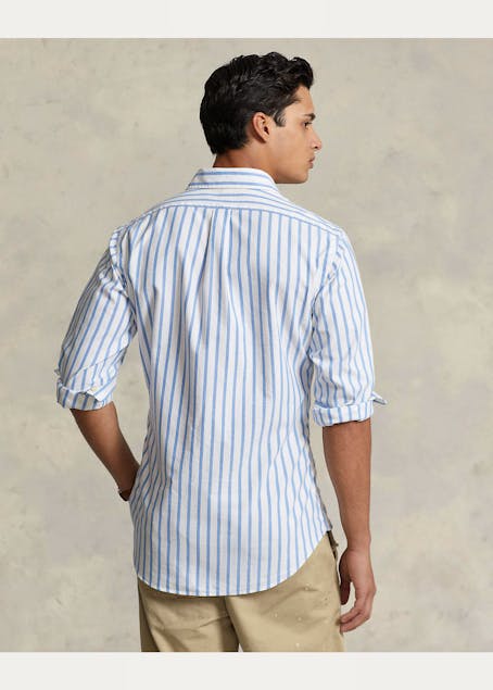 POLO RALPH LAUREN - Custom Fit Striped Oxford Shirt