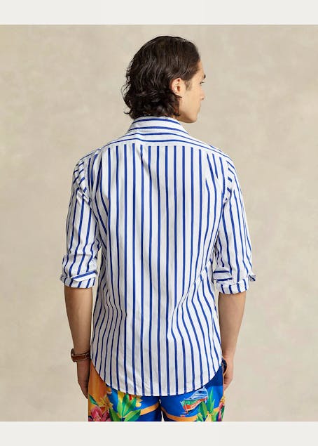 POLO RALPH LAUREN - Custom Fit Striped Poplin Shirt