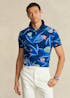 POLO RALPH LAUREN - Custom Slim Fit Floral Mesh Polo Shirt