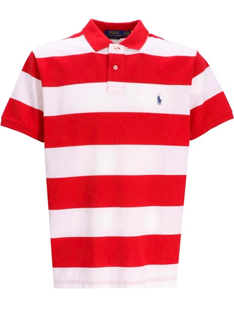 POLO RALPH LAUREN - Striped Cotton Polo Shirt