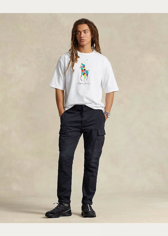 Relaxed Fit Big Pony Jersey T-Shirt