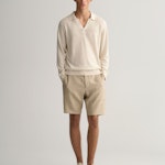 Cotton Linen Polo Sweater