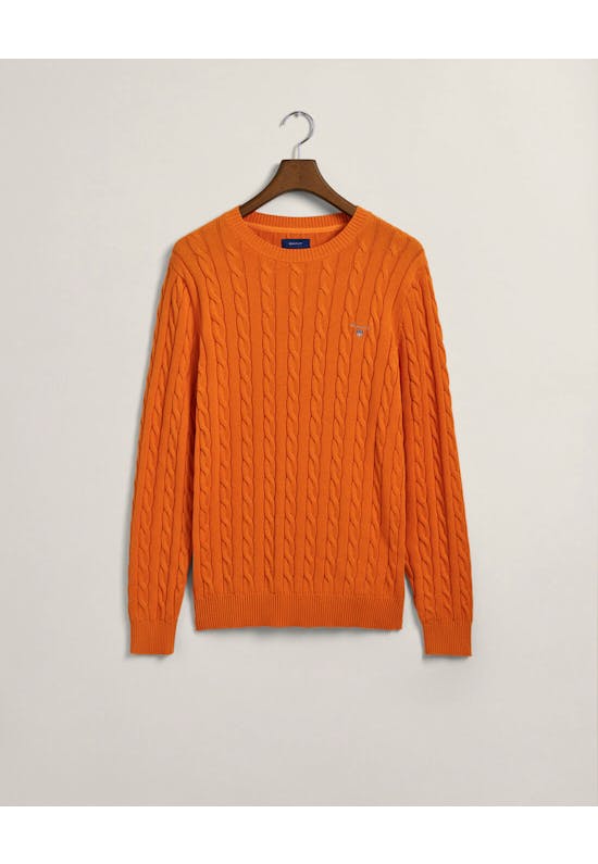 Cotton Cable Pullover