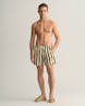 GANT - Classic Fit Block Stripe Swim Shorts