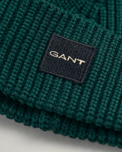 GANT - Cotton Ribbed Knit Beanie