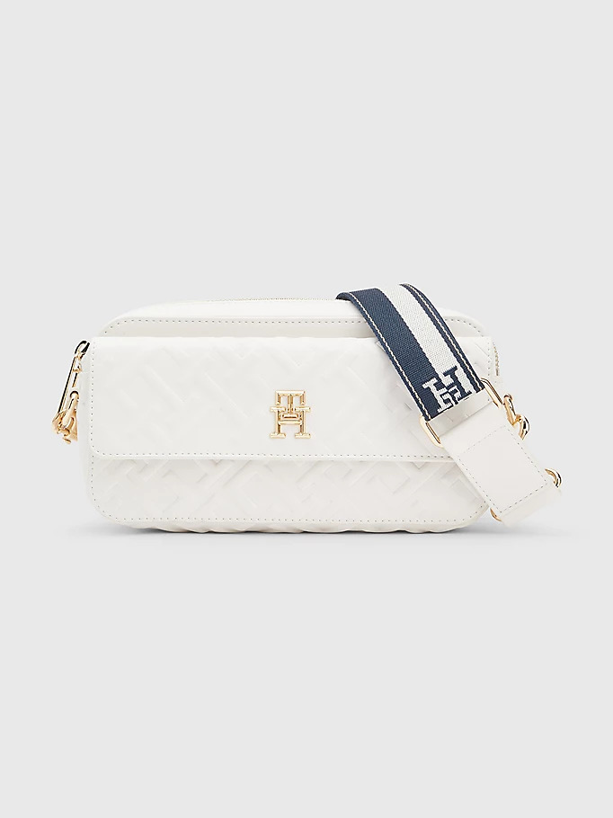 Th Monogram Iconic Embossed Camera Bag AW0AW14757 Tommy