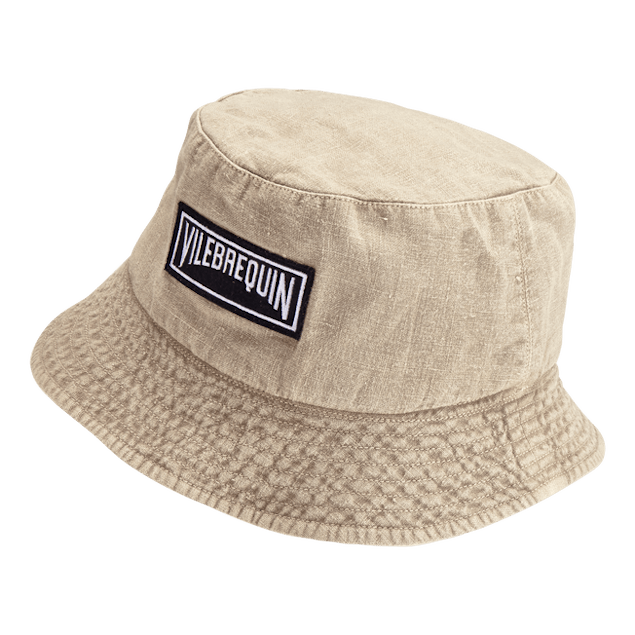 VILEBREQUIN - Unisex Linen Bucket Hat Solid