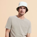 Unisex Linen Bucket Hat Solid