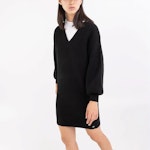 Oversized Dress In Recycled Wool Blend
