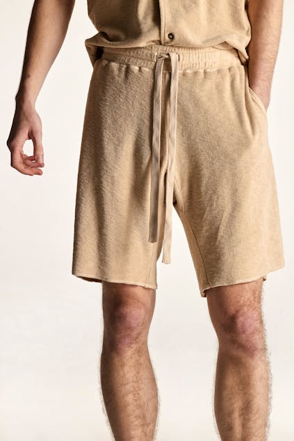DIRTY LAUNDRY - Terry Towel Relaxed Fit Bermuda