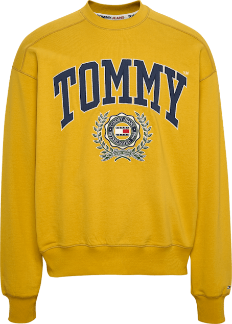 TOMMY HILFIGER JEANS - Boxy College Graphic Sweater