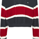 Stripe V-Neck Sweater