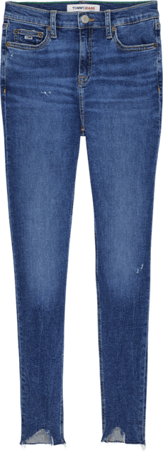 TOMMY HILFIGER JEANS - Nora Mid Rise Skinny Distressed Jeans