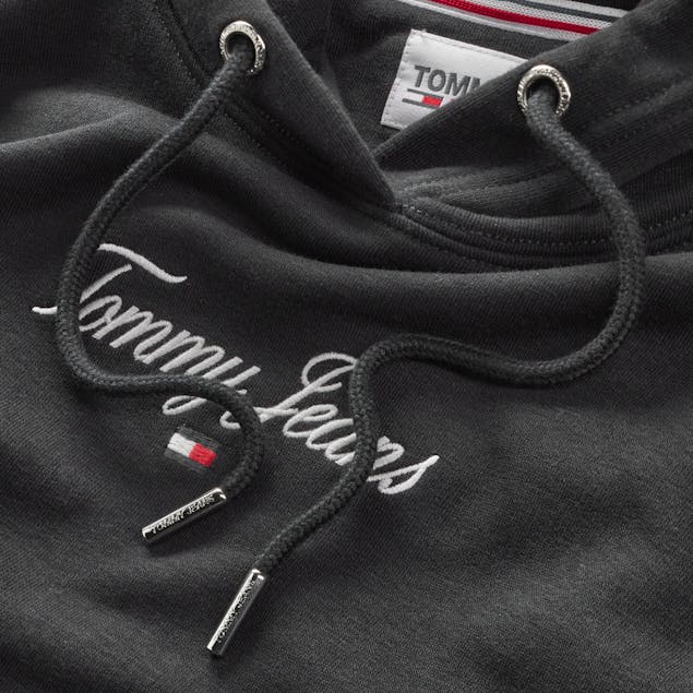 TOMMY HILFIGER JEANS - Crop Embro Hoodie