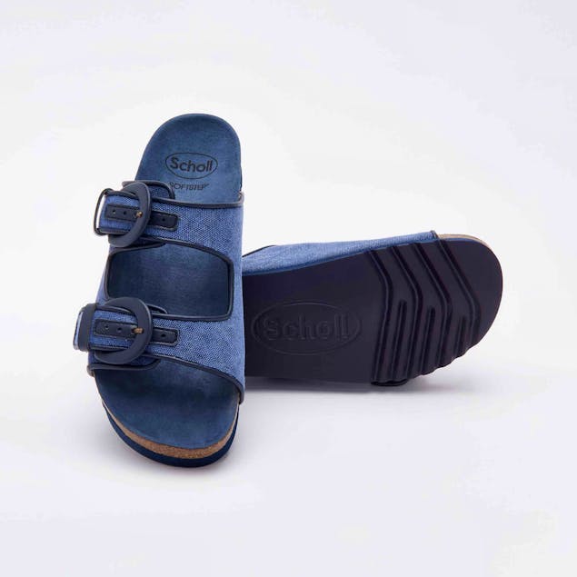 SCHOLL - Denyse Navy Blue-Softstep Edition