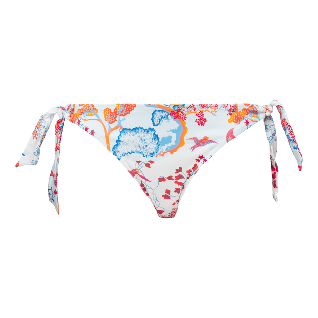 VILEBREQUIN - Side Tie Bikini Bottom Peaceful Trees