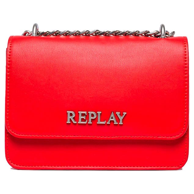 REPLAY - Solid-Coloured Crossbody Bag