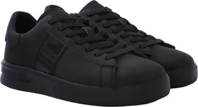 REPLAY - Total Black Leather Sneaker