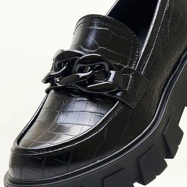 REPLAY - Cable Chain Loafers