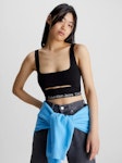 Milano Jersey Cut Out Bralette Top