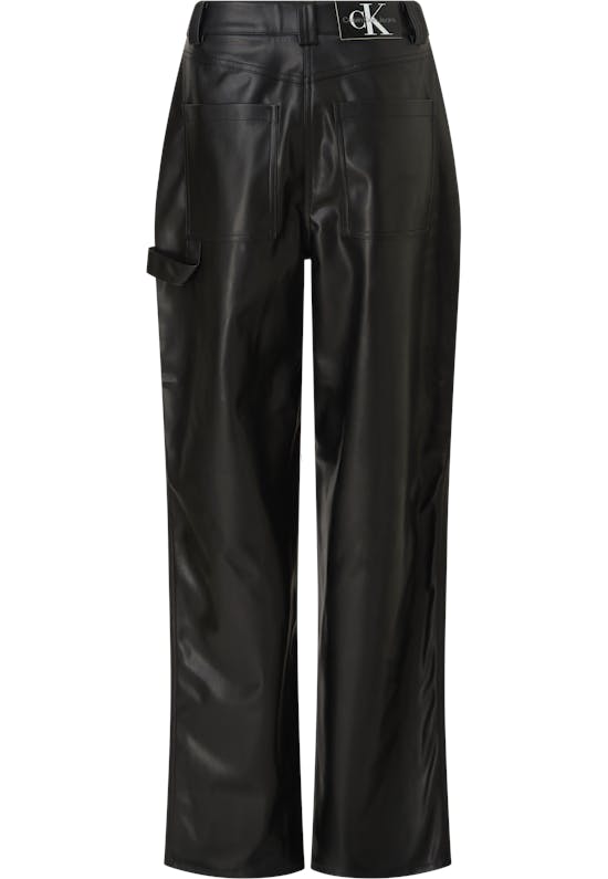 High Rise Straight Trousers