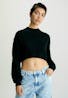 CALVIN KLEIN JEANS - Cropped Lambswool Jumper