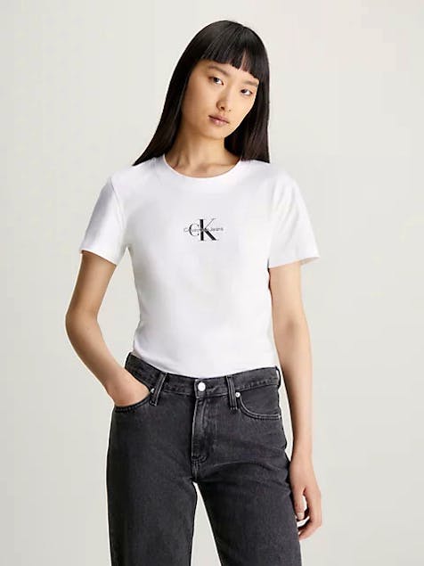 CALVIN KLEIN JEANS - Slim Monogram T-Shirt