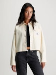 Relaxed Cotton Shirt Jacket