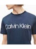 CALVIN KLEIN - Cotton Front Logo T-Shirt